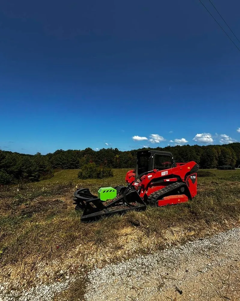 Custom residential landscaping in Jamestown, TN by All county Tractor and Land services
