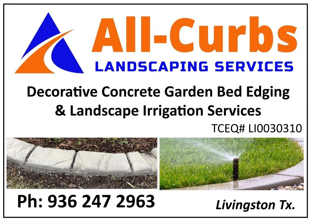 Custom yard cleanup service for homes across Livingston, TX - All Curbs Landscaping Services