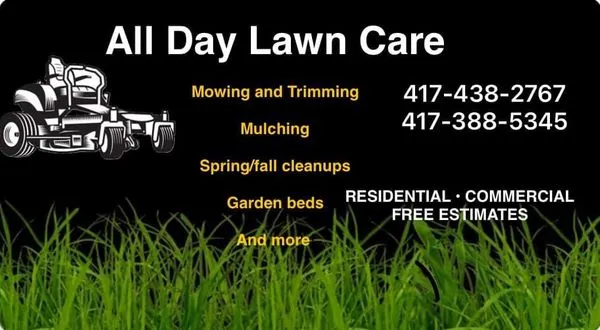All Day Lawn Care Logo
