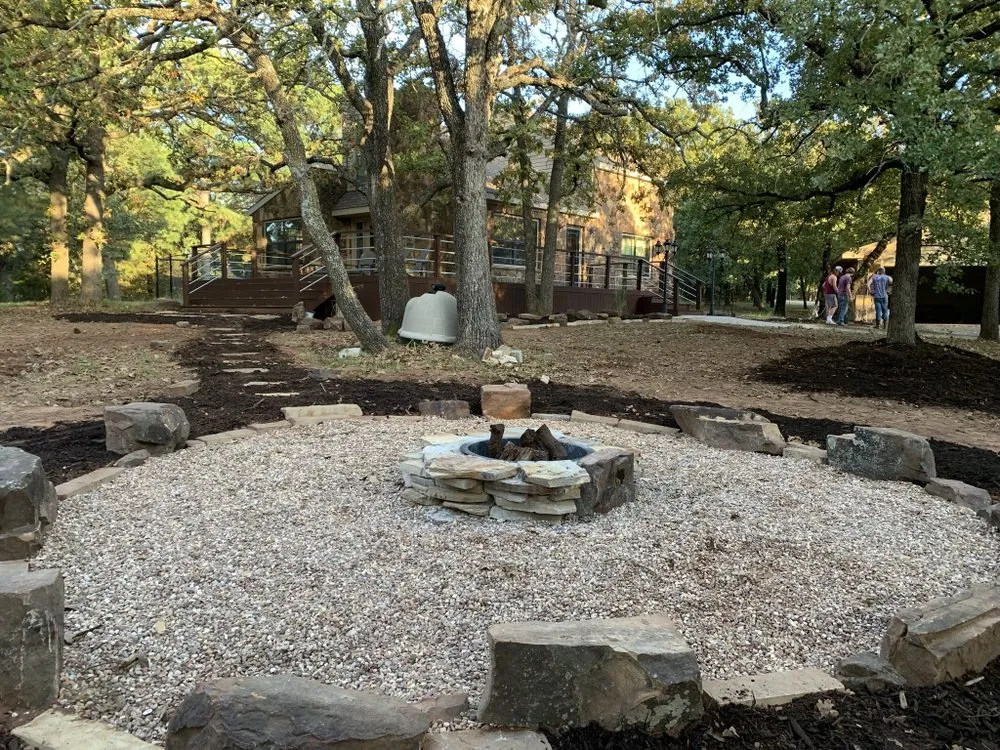 Local yard cleanup service in Norman, OK by All Design Creations