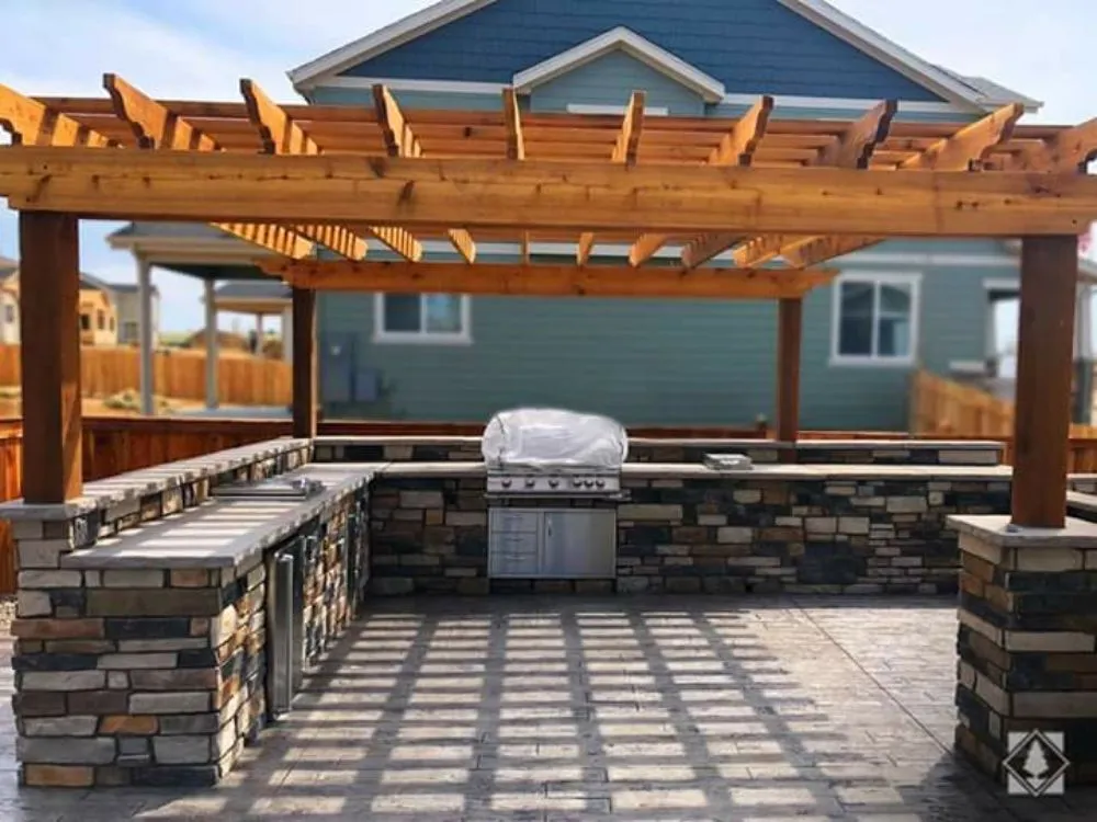 Affordable lawn mowing service for outdoor upgrades in Brighton, CO by All Designs Landscape