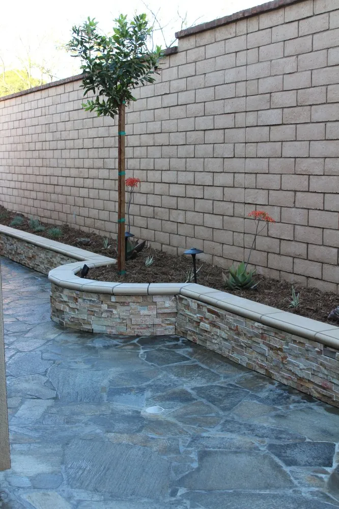 Local outdoor landscaping with custom design in Orange, CA by All Environmental Design