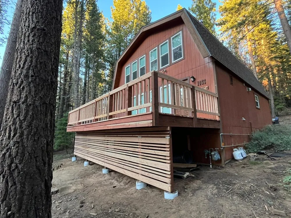 Custom landscape installation in South Lake Tahoe, CA - All Exclusive Construction