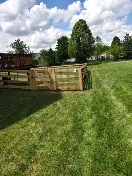 Local outdoor landscaping for year-round maintenance in Franklin, OH by All Fence Company of Ohio
