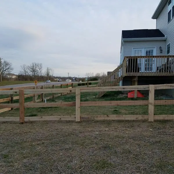 Custom yard maintenance in Franklin, OH by All Fence Company of Ohio