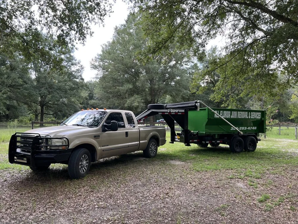 Expert outdoor landscaping for residential properties in O'Brien, FL by All Florida Junk Removal & Services