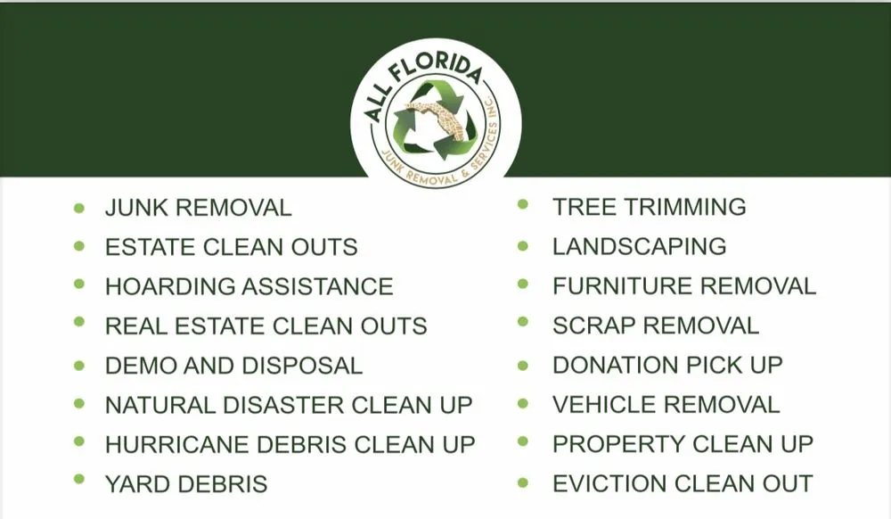 Top-rated outdoor landscaping experts serving O'Brien, FL - All Florida Junk Removal & Services