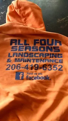 All Four Seasons Landscaping And Maintenance Logo