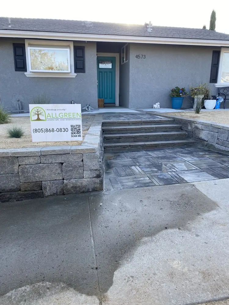 Top-rated yard maintenance with custom design across Santa Maria, CA - All Green Landscape & Maintenance