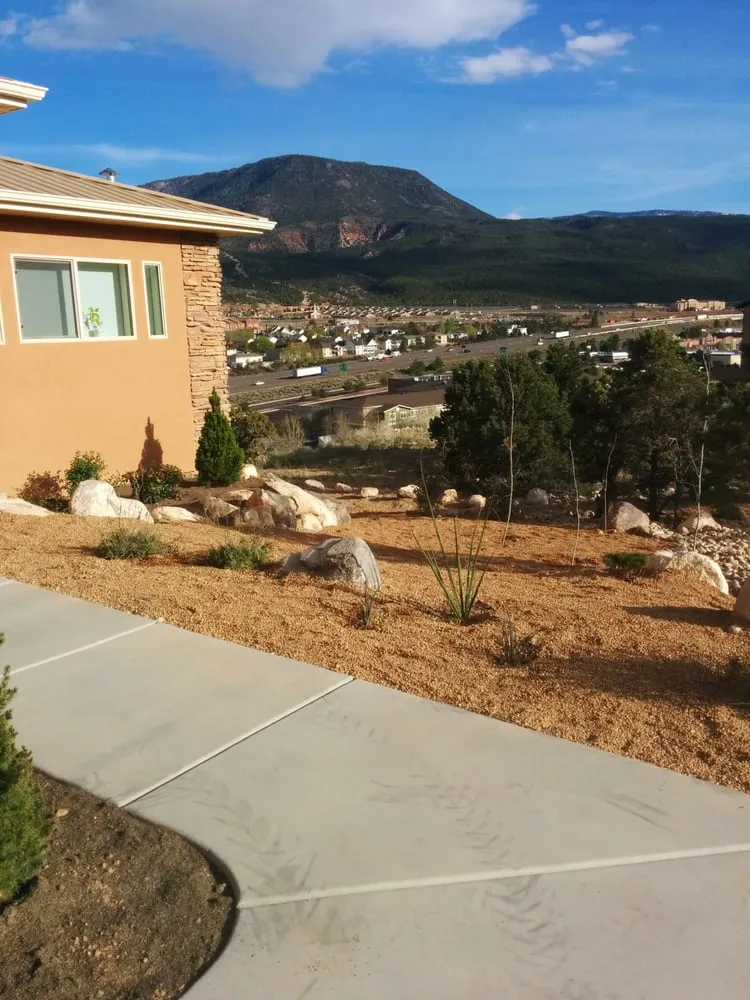 Affordable lawn mowing service in Cedar City, UT by All Green Landscape Management