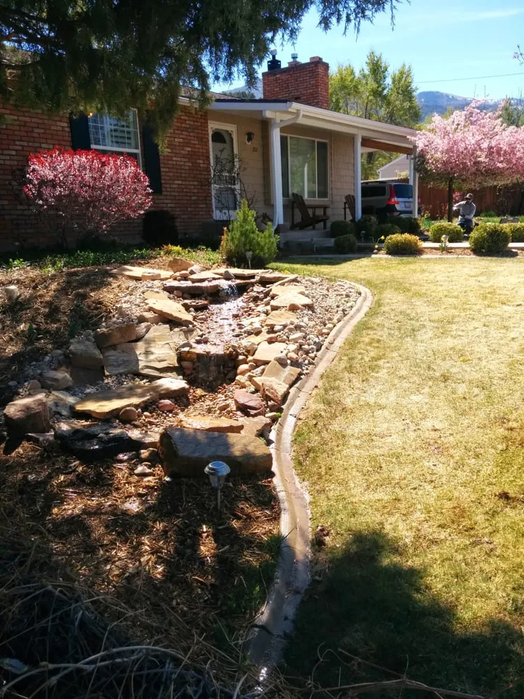 Expert landscape design with custom design across Cedar City, UT - All Green Landscape Management