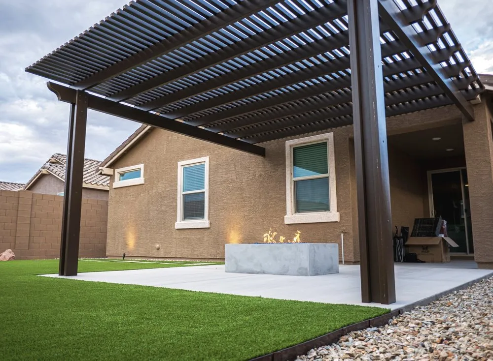 Affordable garden landscaping with custom design in Phoenix, AZ by All Green Landscapes