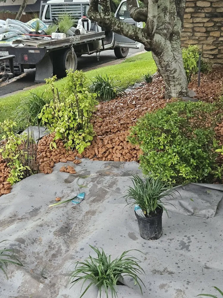 Top-rated landscape design in Lorena, TX by All Green Lawn & Landscape