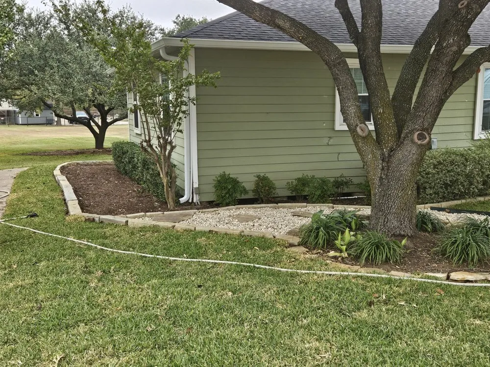 Affordable yard cleanup service in Lorena, TX by All Green Lawn & Landscape
