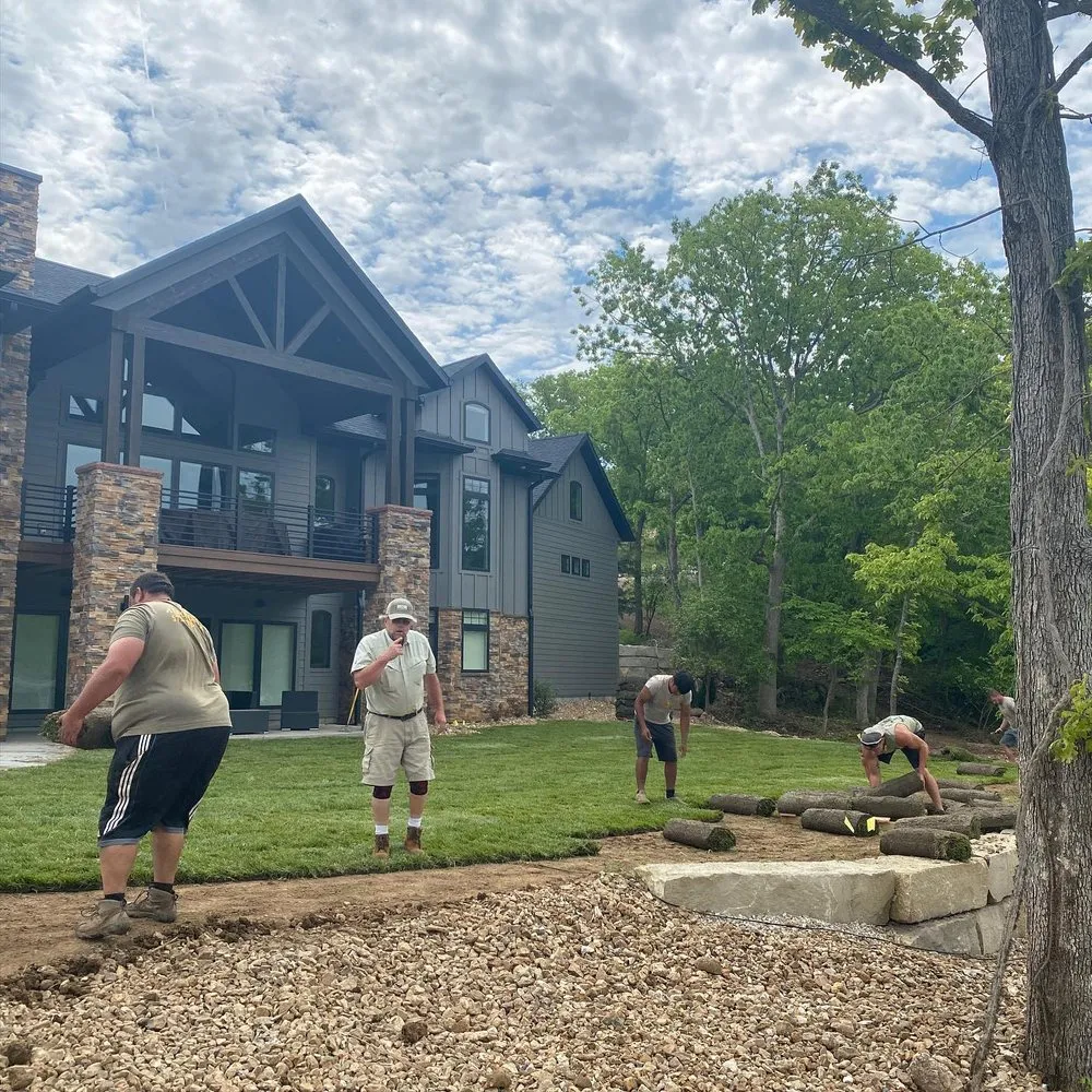 Custom residential landscaping experts serving Osage Beach, MO - All Green Lawn Care