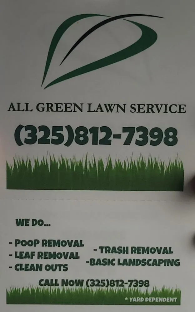 Top-rated residential landscaping experts serving San Angelo, TX - All Green Lawn Service