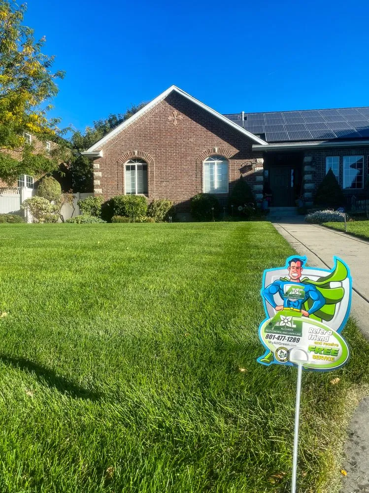 Trusted lawn mowing service in Provo, UT by All Green Pest Control and Lawn Care