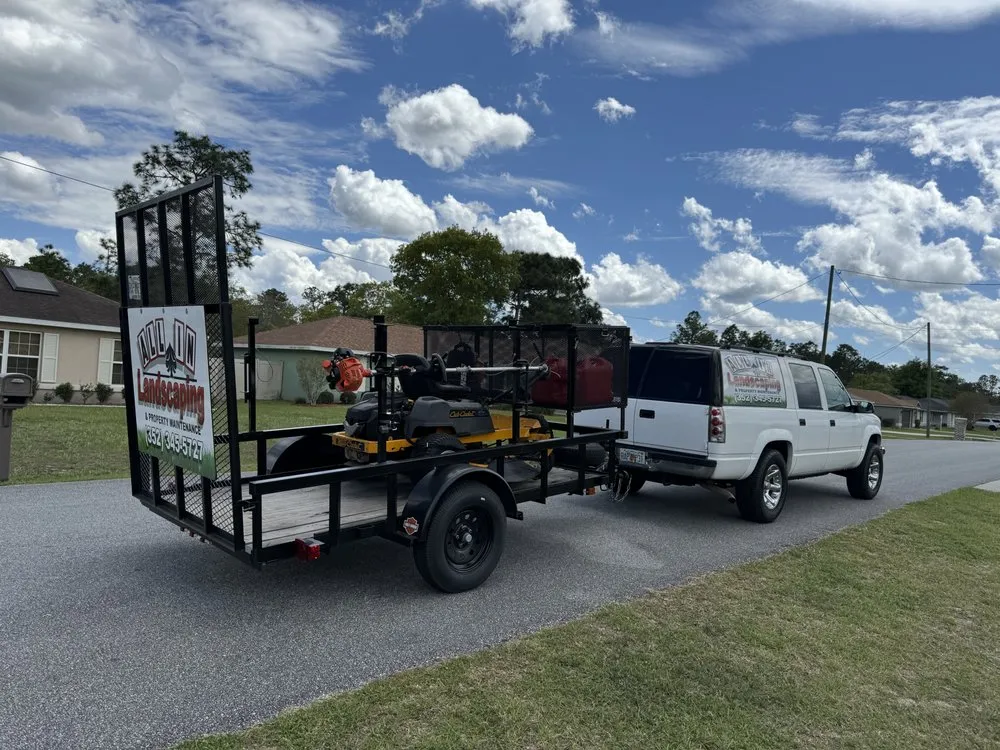 Affordable outdoor landscaping for homes in Ocala, FL by All in landscaping and property management