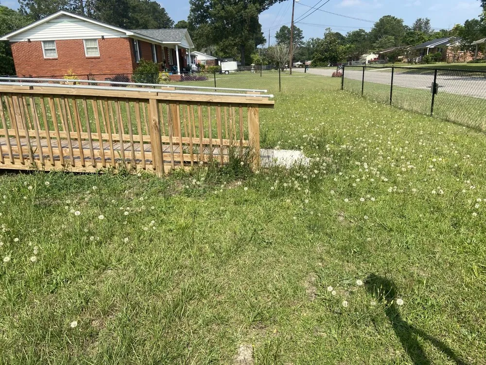 Expert landscape installation for beautiful yards in Florence, SC by All in no shorts