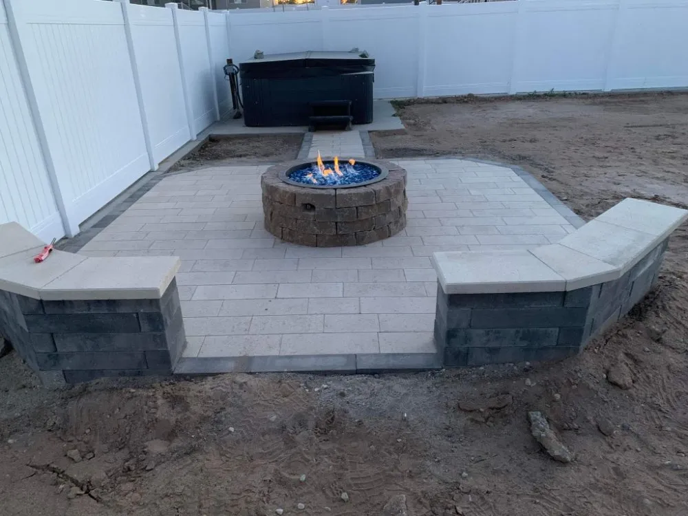 Expert yard maintenance for beautiful yards in Clearfield, UT by All In One Concrete and Landscaping