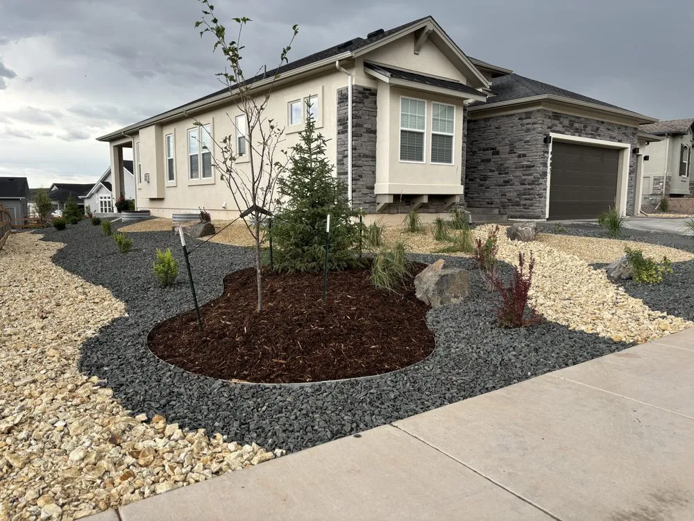 Custom residential landscaping in Colorado Springs, CO - All In One Concrete And More