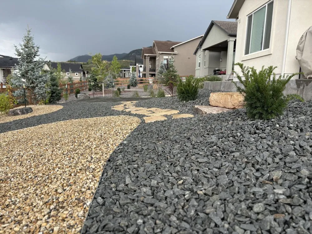 Custom outdoor landscaping in Colorado Springs, CO - All In One Concrete And More