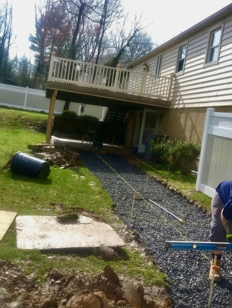 Professional landscape design for year-round maintenance in Emmaus, PA by All in One Construction & Landscaping