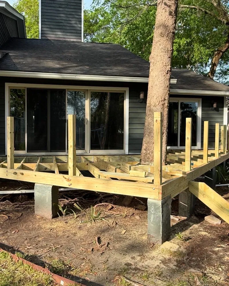 Affordable garden landscaping for year-round maintenance in North Charleston, SC by All In One Construction And Landscapes