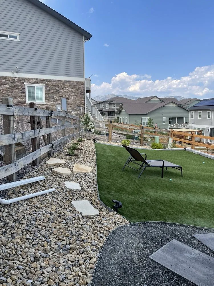 Professional garden landscaping in Denver, CO by All In One