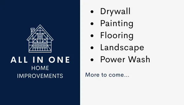 All In One Home Improvements Logo