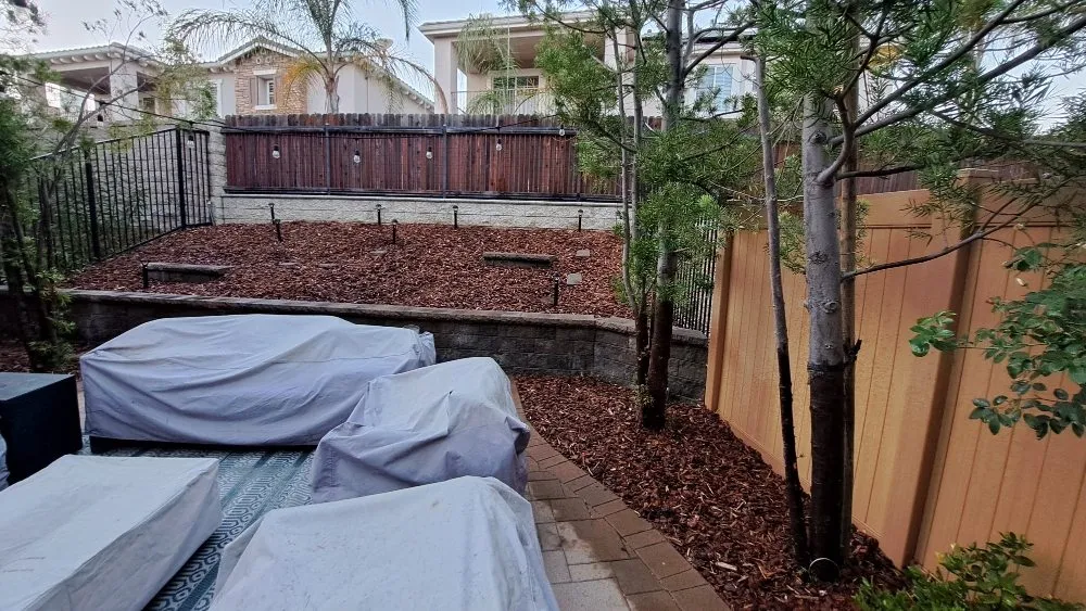 Local landscape installation for outdoor upgrades in Midway City, CA by All-In-One Painting