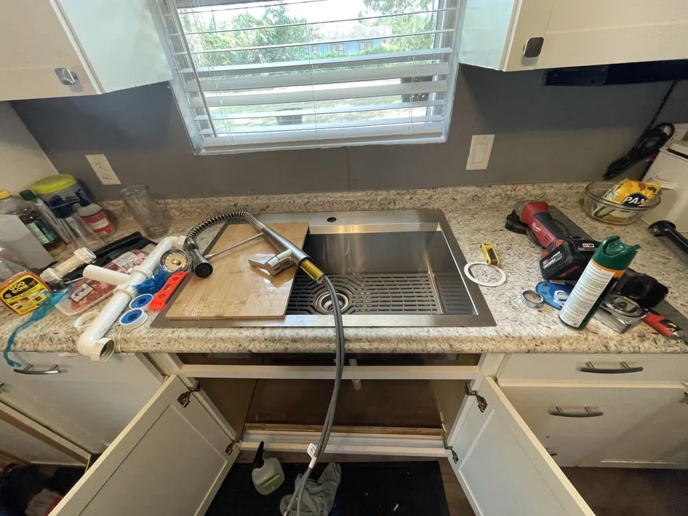 Custom landscape installation for beautiful yards in Waller, TX by All in One Pro Services