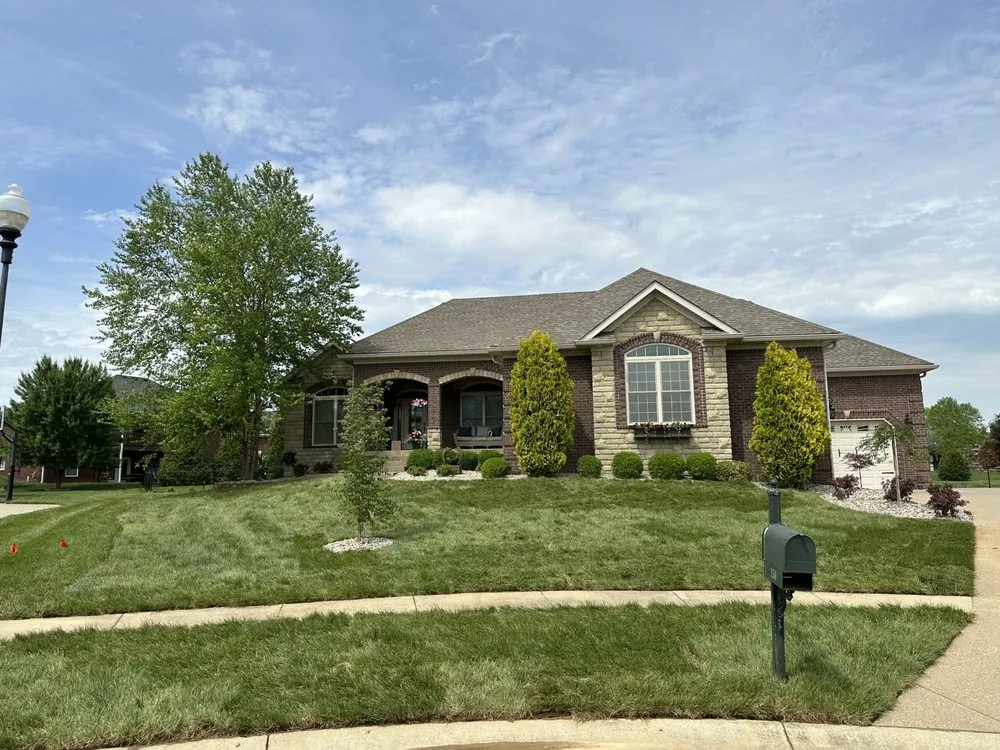 Trusted lawn mowing service with custom design in Shepherdsville, KY by All in One Property Management