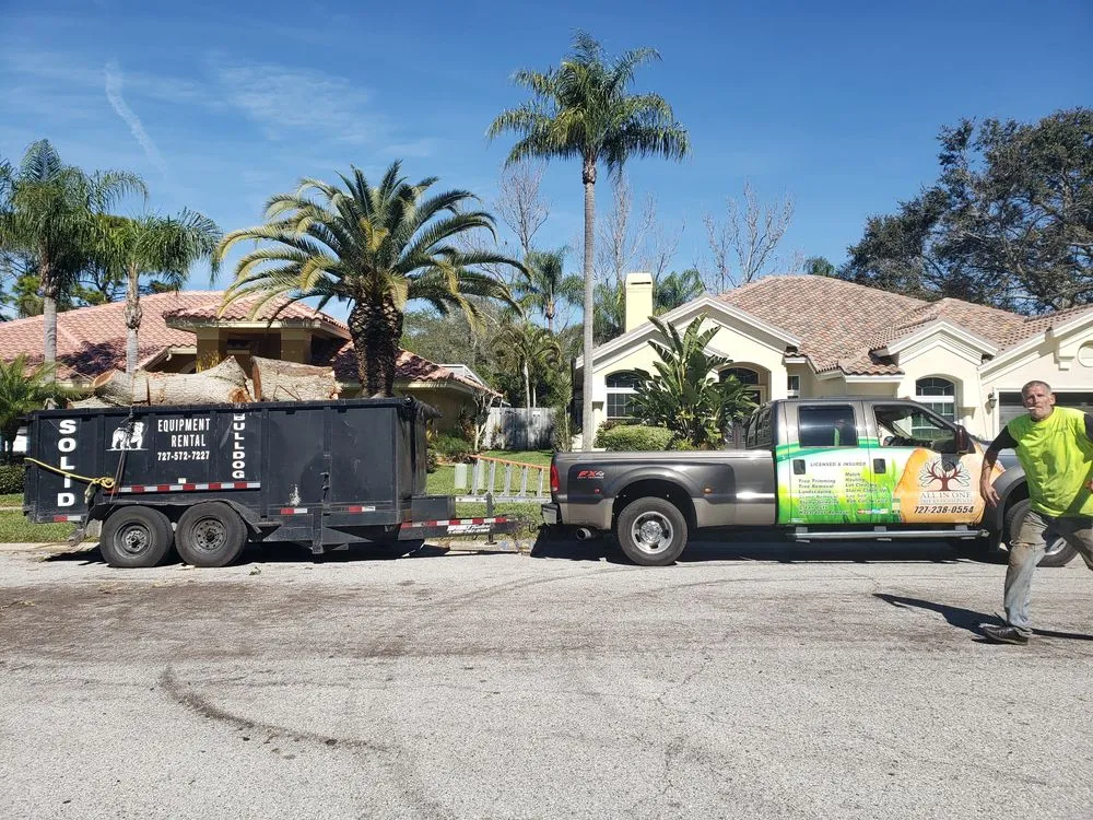 Affordable lawn mowing service in Clearwater, FL by All In One Tree And Lawn Service