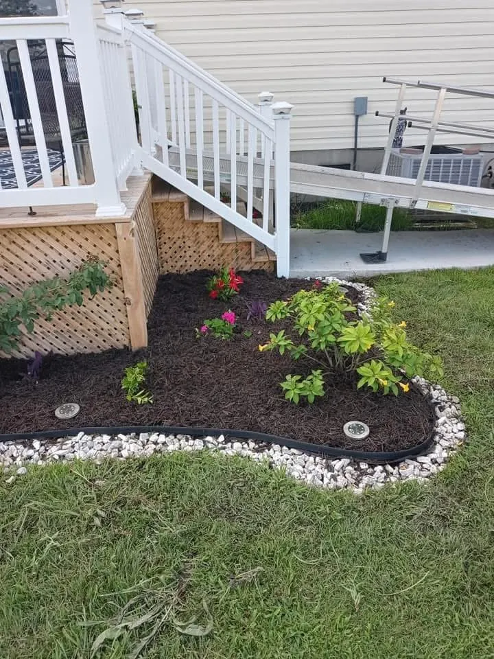 Professional landscape design for beautiful yards in Elizabeth City, NC by All In One Yard and Land Improvement