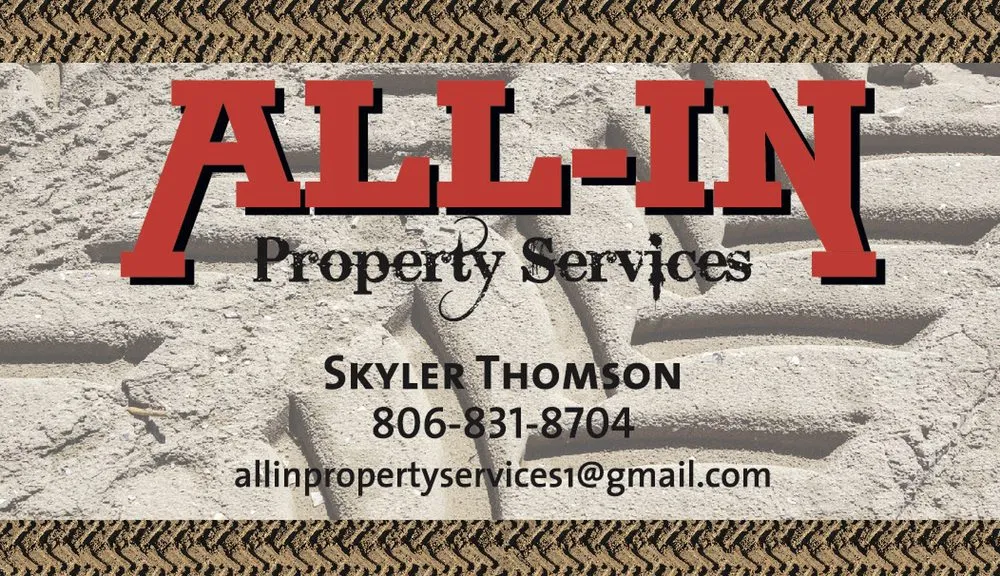 Local landscaping services in Lubbock, TX by ALL-IN Property Services