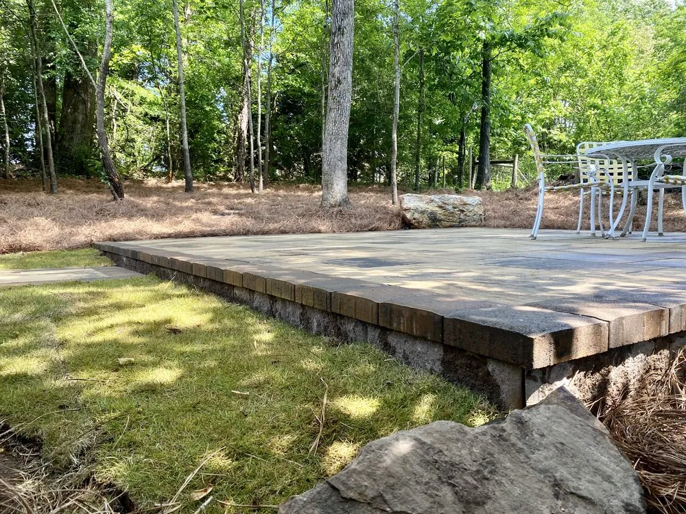 Custom garden landscaping for homes across Cumming, GA - All Mason Construction