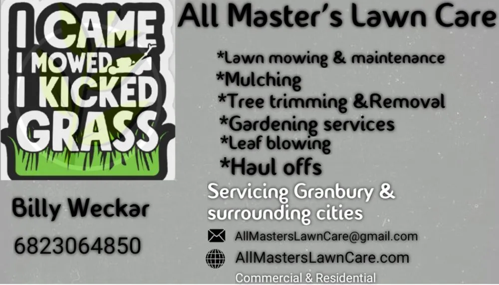 Trusted garden landscaping in Dallas, TX by All Masters Lawn Care