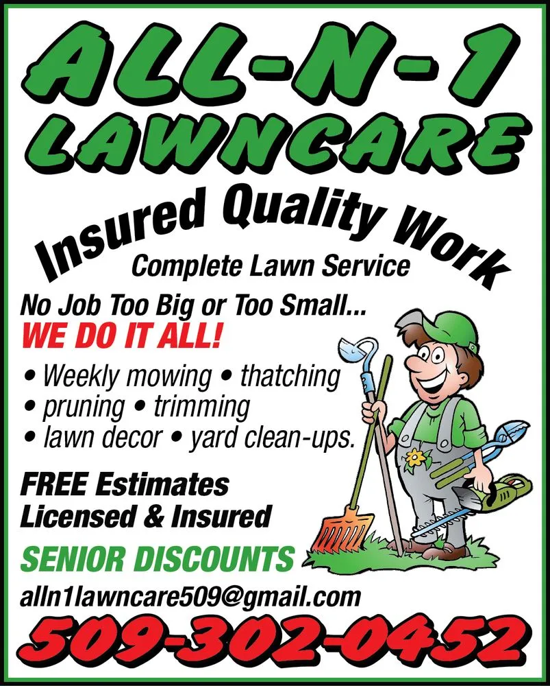 Reliable landscape design in Pasco, WA - All-N-1 Lawncare