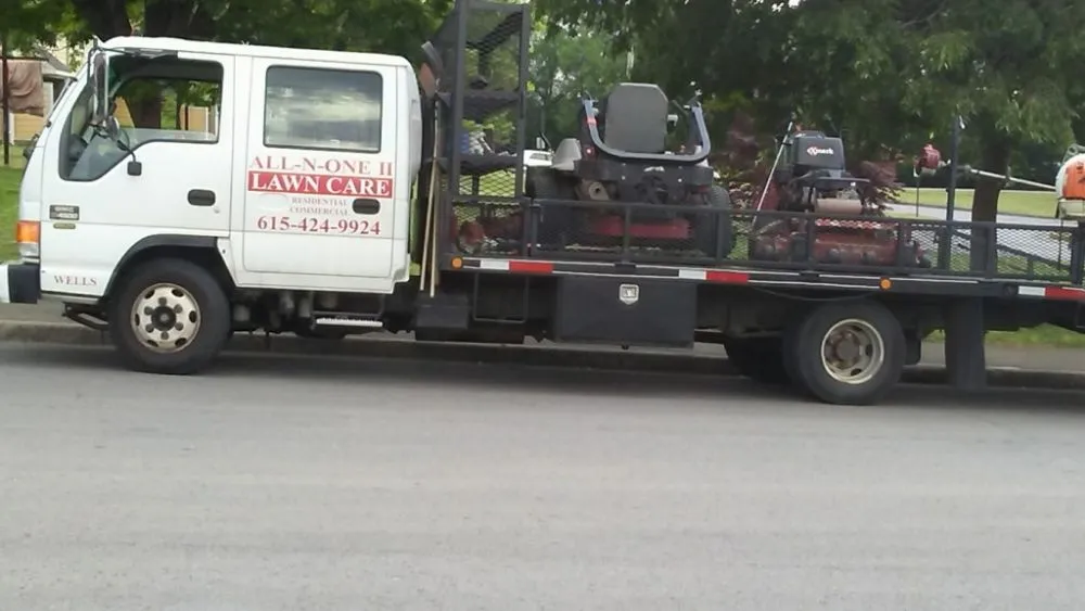 Top-rated lawn care service in Nashville, TN by All N One 2 Lawn Care & Junk Removal