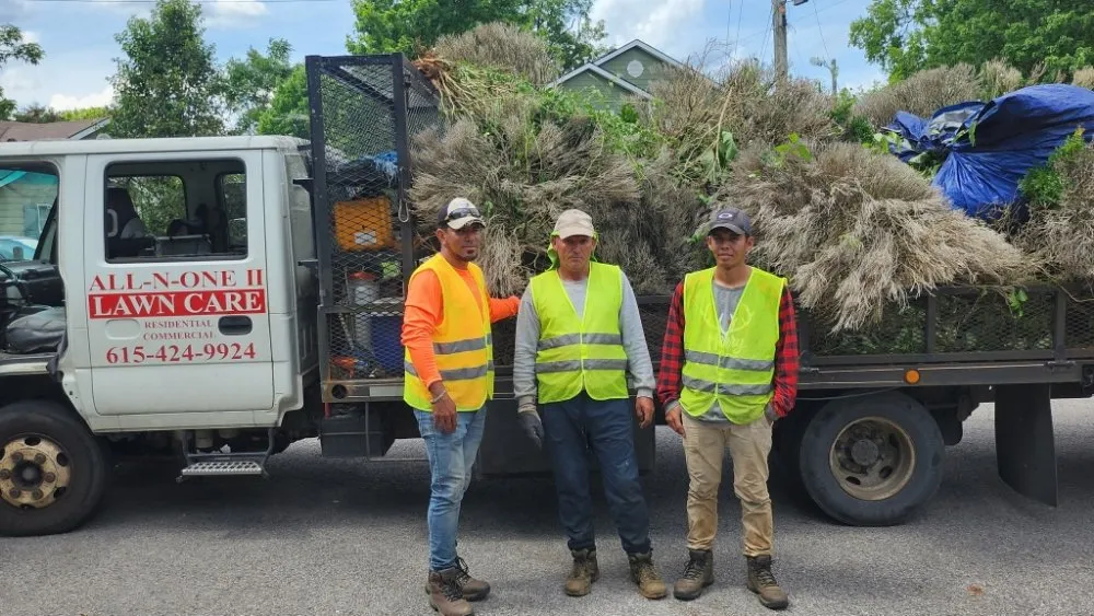 Affordable yard maintenance for year-round maintenance in Nashville, TN by All N One 2 Lawn Care & Junk Removal