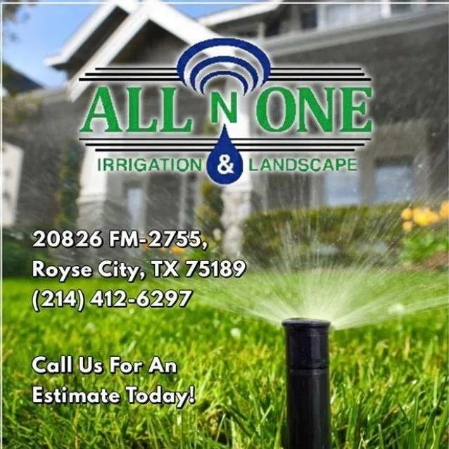 Expert outdoor landscaping for residential properties in Royse City, TX by All N One Irrigation & Landscape
