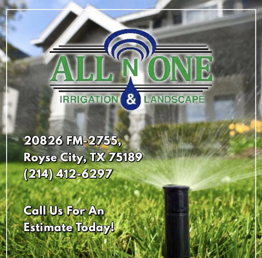 Reliable garden landscaping experts serving Royse City, TX - All N One Irrigation & Landscape