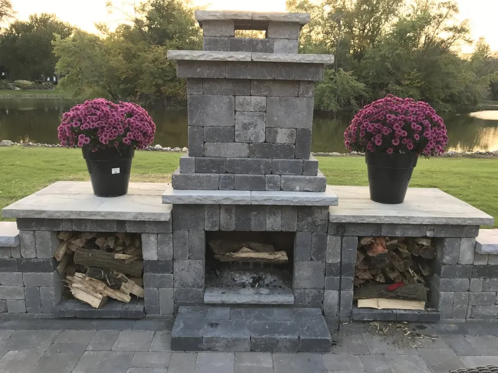 Custom outdoor landscaping near you across Hartland, MI - All Natural Landscapes