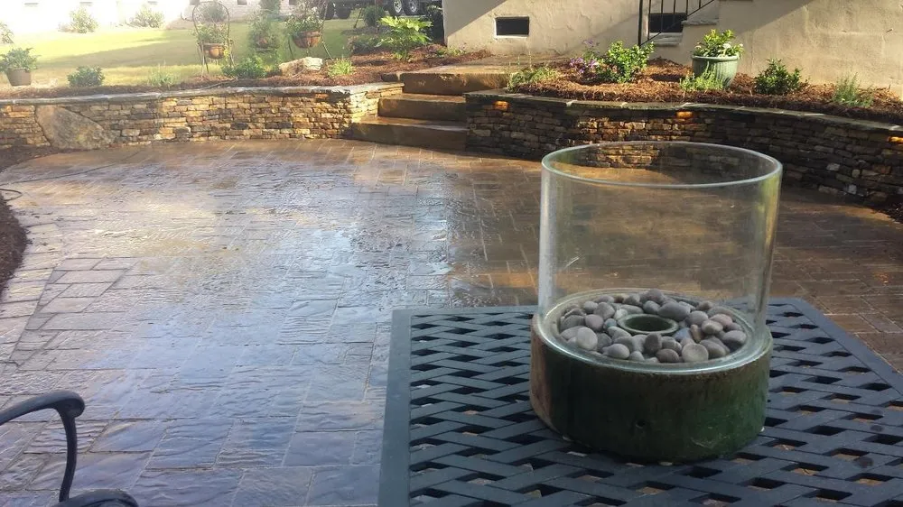 Expert landscape installation with custom design across Charlotte, NC - All Natural Streams Landscaping