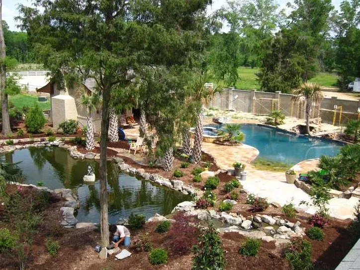 Reliable outdoor landscaping in Charlotte, NC - All Natural Streams Landscaping