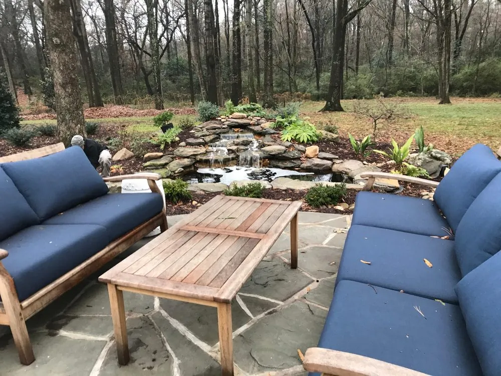 Affordable outdoor landscaping for beautiful yards in Charlotte, NC by All Natural Streams Landscaping