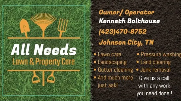 All Needs Lawn & Property Care Logo