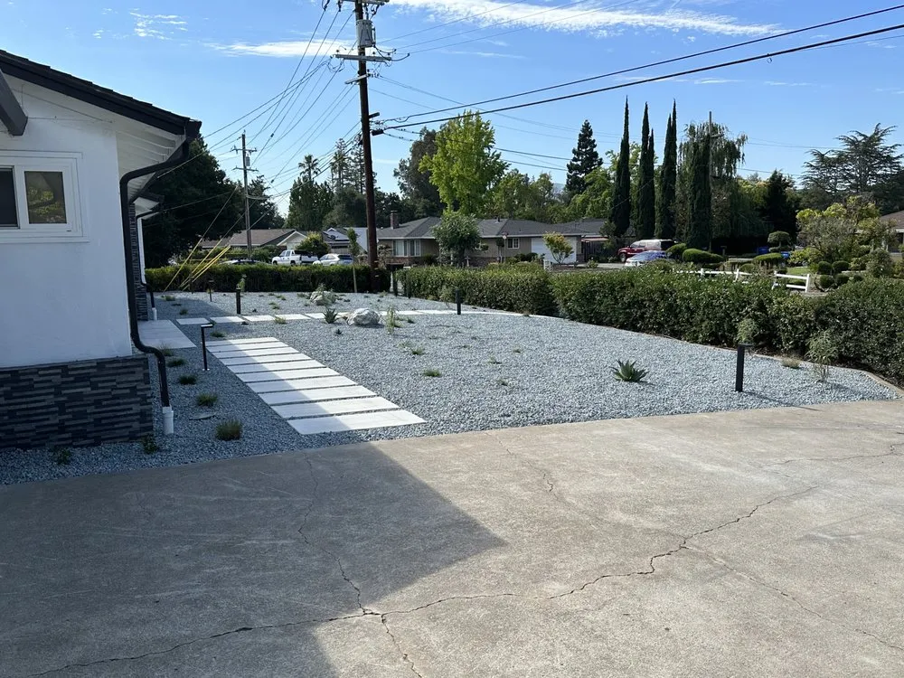 Custom yard maintenance in Gilroy, CA by All One Landscape