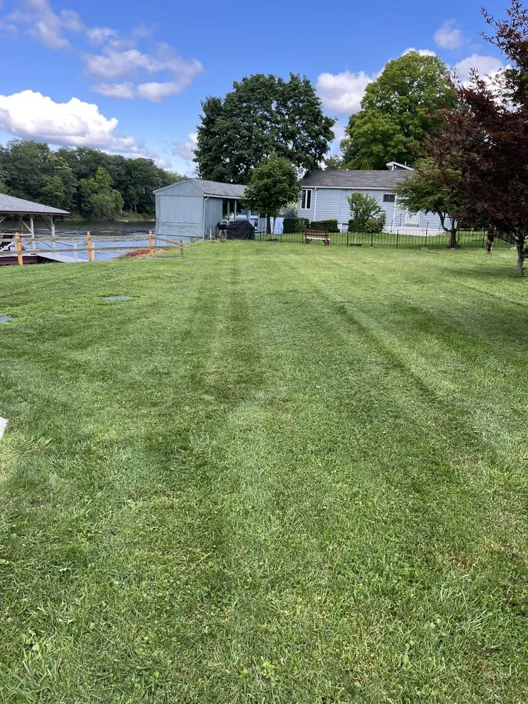 Trusted landscaping services with custom design in Columbia, NJ by All Out Construction And Landscaping